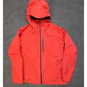 Patagonia Red/Coral Ski Snow Jacket with Hood